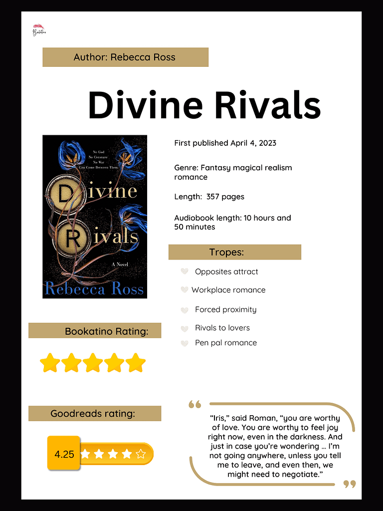 Roman Kitt: Divine Rivals  by Rebecca Ross