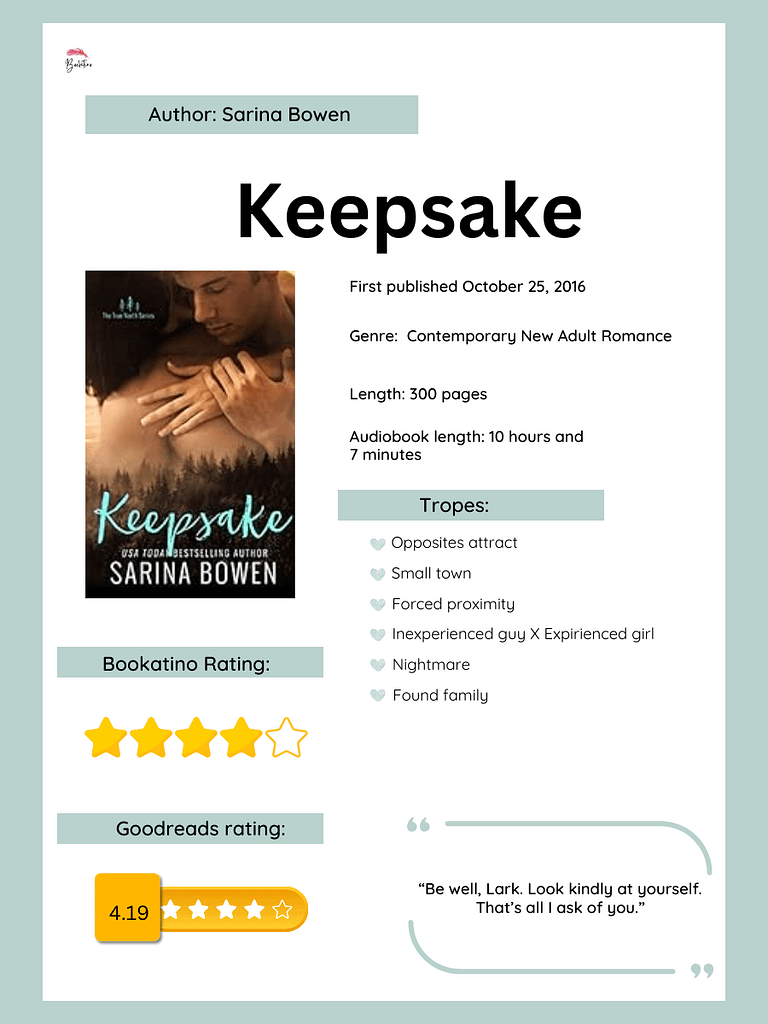 Zachariah from Keepsake by Sarina Bowen